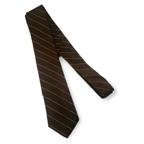 Vintage Brown & Tan Britannia Tie - Picture 1 of 4